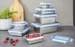 Emsa Frischhaltedose CLIP & CLOSE STEEL 1,2 Liter Blau 18 Emsa Frischhaltedose CLIP & CLOSE STEEL 1,2 Liter Blau -Mepalhom Geschaft e532743c571de538070c6183c6f33fd1