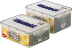 Lock & Lock Classic Vorratsdose 6,50 L, Recheckig, 294x230x138 Mm, Semi-transparent/blau -Mepalhom Geschaft e56cf389f522cb8ffb0c8b6b471e3126