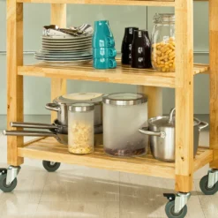 SoBuy Küchenwagen Servierwagen Küchentisch Mit Flaschenablagen Und Schublade FKW24-N -Mepalhom Geschaft e6d79e1db7f9317a414083104c6207f5