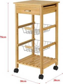 Bambus Küchenwagen Stenungsund 76 X 36 X 36 Cm Servierwagen Mit Schublade Und Ablage Allzweckregal Rollwagen Mit Metallkörben Küchenregal 10 Bambus Küchenwagen Stenungsund 76 X 36 X 36 Cm Servierwagen Mit Schublade Und Ablage Allzweckregal Rollwagen Mit Metallkörben Küchenregal -Mepalhom Geschaft ecf4079fda4c6693bf4ea83cd2885a3b