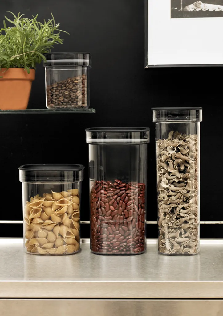 Plast Team Trockenvorratsdose Hamburg 1,6 Liter Quadratisch 7 Plast Team Trockenvorratsdose Hamburg 1,6 Liter Quadratisch – Bild 5