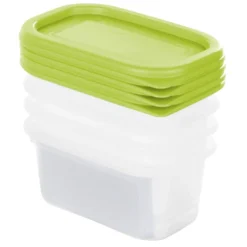 ROTHO Set Gefrierdosen 4 X 0.2 L DOMINO, Farbe:Limettengrün -Mepalhom Geschaft f02a0dc07462d6cca73eff8434ef5416
