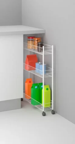 Metaltex Fino Allzweckwagen, 3 Etg. 60x16x72 Cm 341433 -Mepalhom Geschaft f5e8caabb3b75b212d14630bd492db7e