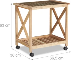 Relaxdays Küchenwagen Aus Walnussholz -Mepalhom Geschaft fba503071be49e7f7c617b34f1235fbc