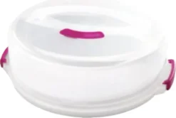 Metaltex Tortenbehälter ø36cm Höhenvers, Transparent/rot/weiß -Mepalhom Geschaft fc9a36869325e0f77f50e01a735dded2