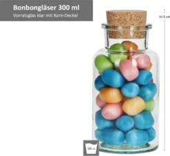 6tlg. Bonbongläserset Korkverschluss 300 Ml Bonboniere Vorratsdose Gewürzglas 11 6tlg. Bonbongläserset Korkverschluss 300 Ml Bonboniere Vorratsdose Gewürzglas -Mepalhom Geschaft fd1da114f1c58aa25de04435c8547e3e